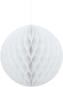 Unique Industries Party Decoration, 8", White - Picture 1 of 1