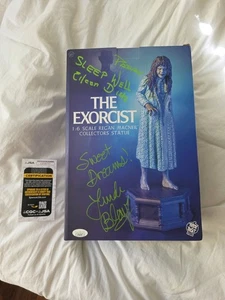 The Exorcist Regan 12" Trick or Treat Studios Statue TOTS Signed Linda Blair JSA - Picture 1 of 12
