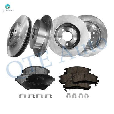 12 передних и задних 278 тормозных дисков керамическая тормозная колодка для Pontiac Grand Prix 2001-2003 годов выпуска - Изображение 1 из 4