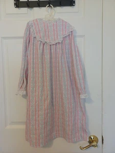 Vintage Lanz Of Salzburg Girls Floral Nightgown Size XS 4/5  Girls  Prairie - Picture 1 of 8