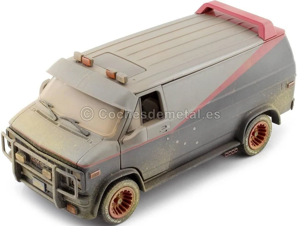 Gmc Vandura Agence tout risque 1983 1/24 Greenlight