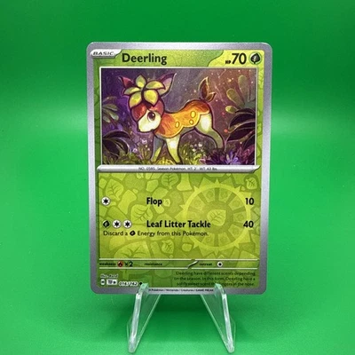 Deerling 016/162 SV05: Temporal Forces Reverse Holo. Pokemon. D19 - Image 1 of 2