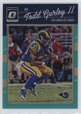 2016 Donruss Optic Aqua /299 Todd Gurley II #53 - Image 1 of 2
