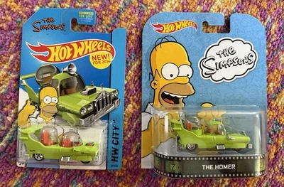 2014 Hot Wheels - “ The Homer” Set From The Simpsons - Image 1 of 4