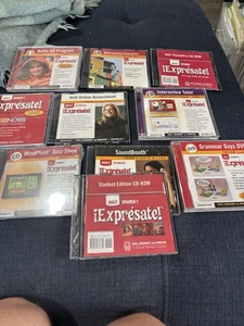 Spanisch 1 Expressate! Level 1 Holt, Rinehart, Winston CD/DVD 10 Lot - Bild 1 von 14