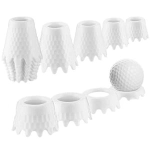 Pack de 8 camisetas de golf de plástico irrompibles reutilizables a granel para práctica - Imagen 1 de 6