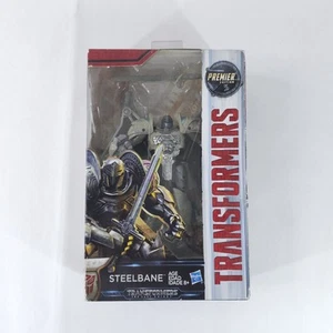 Figura de acción Transformers The Last Knight Steelbane Premier Deluxe Class nueva - Imagen 1 de 5