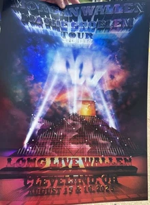 Morgan Wallen Cleveland I’m The Problem Tour Poster Exclusive - Picture 1 of 1
