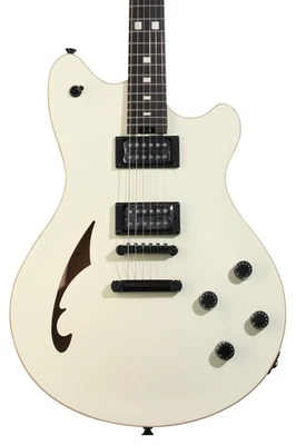 Guitarra Eléctrica EVH SA-126 Estándar Semi-Hueco - De Colección Blanca Foto 1 de 4