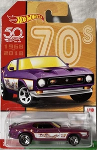 Hot Wheels 2017 50th Anniversary Series '71 Mustang Mach 1 "Purple Schmurple" - Bild 1 von 5