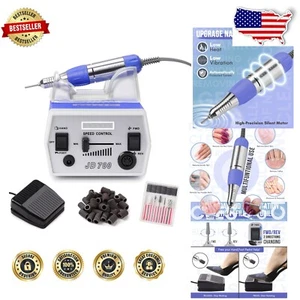 Efficient Acrylic Nail Drill with Foot Pedal - Precision Tools for Professionals - Picture 1 of 11