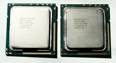 Matched Pair INTEL XEON E5520 SLBFD 2.26GHz 8M 5.86GT/S Quad-Core LGA1366 CPU - Image 1 of 2