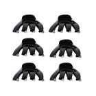 Zac's Alter Ego 6 Pieces 8.5cm Large Hair Octopus Clamps/Bulldog Claw Clips