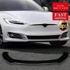 Front Bumper Protector Lip Body Kit Splitters Spoiler for Tesla Model 3/S 12-22