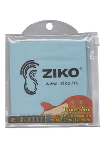 NEW blue ZIKO brand polymer nanometer velour musical instrument cleaning cloth