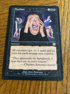 Mtg Magic The Gathering Mutilate TORMENT LP - Picture 1 of 1