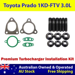 Turbo Installation Stud & Gasket Kit For Toyota LandCruiser Prado 1KD-FTV 3.0L - Picture 1 of 2