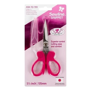 Sewline Snippet Sewing Scissors. 5.5"/135mm. Made in Seki Japan, Stainless Steel - Picture 1 of 8