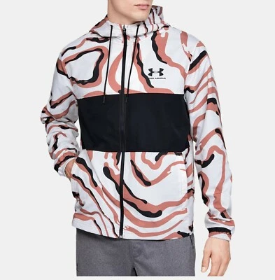 Under Armour Men's UA Sportstyle Camo Windbreaker Jacket 1352023 226 Brown sz XL - Image 1 of 4