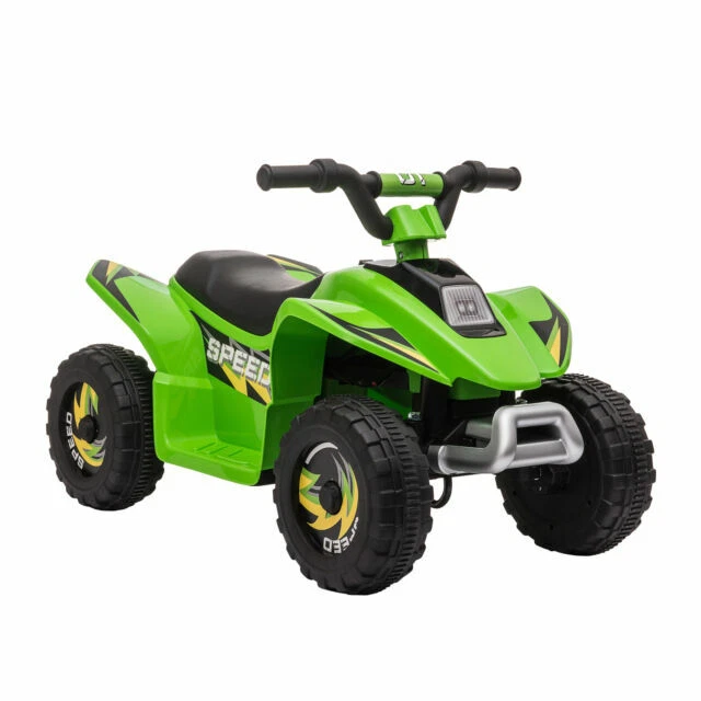 HOMCOM 6V PP Electric Motorcycle for Kids Ride on Toys with Effects - Green