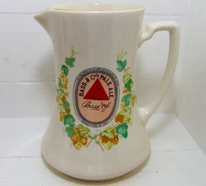 Bass Pale Ale Advertising Water Jug - Vintage Wade Copy of 1910 Jug - Picture 1 of 4