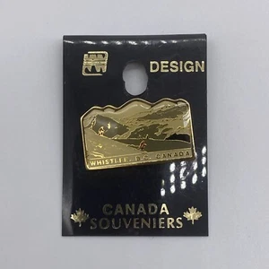 Whistler Mountain Canada Ski Resort Enamel Lapel Hat Pin - Picture 1 of 4