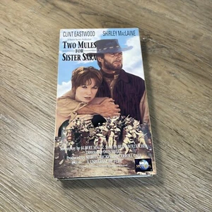 Two Mules for Sister Sara VHS, 1995 Clint Eastwood Shirley MacLane Western Movie - Picture 1 of 6