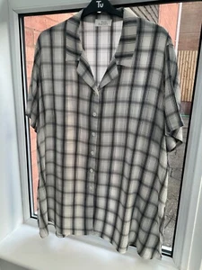 Ann Harvey Smart Blouse - size 26 - cream and black - Picture 1 of 5