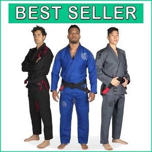 Complete Men’s BJJ Outfit - Gi and Accessories for Competitive Performance - Picture 1 of 10
