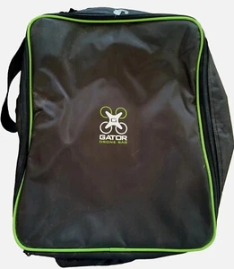 Gator Drone Black Bag with Green Trim & Adjustable Straps Size 16.5" x 13"x 5 - Picture 1 of 6
