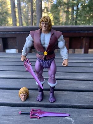 MOTUC, Prince Adam, figura de He-Man, Masters of the Universe Classics, completa Foto 1 de 4