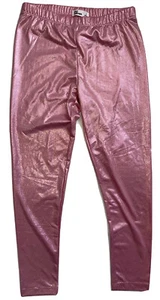 Epic Threads Girls's Leggings Size Large Pink Metallic Long Pants Every Day Wear - Picture 1 of 8
