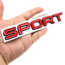 16.2*1.8CM Sport Letter Emblem