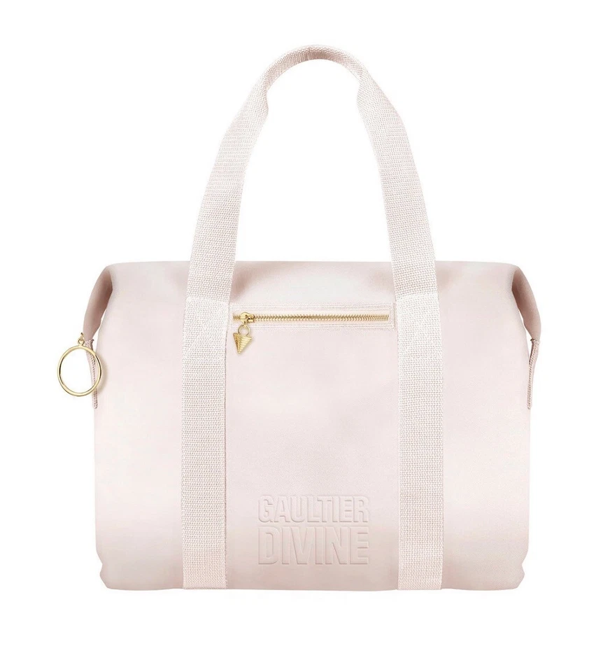 Jean Paul Gaultier Divine Limited Edition Pink Blush Weekender Duffle Travel Bag - Image 1 of 1