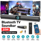 TV Sound Bar Home Theater Subwoofer Bluetooth Soundbar Wireless Speakers USB AUX