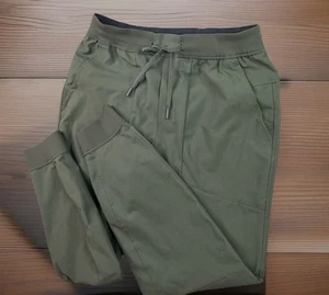 Lululemon ABC Joggers 29” Warpstreme Sweatpants Active LM5574S Green Men Sz L - Picture 1 of 6