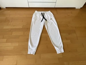 NIKE AIR JOGGINGHOSE SPORTHOSE SWEATHOSE HOSE BEIGE MIT ROSÉGOLD GR. S/34-36 TOP - Bild 1 von 24
