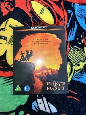 The Prince of Egypt 4K Blu-ray 25th Anniversary (Val Kilmer) (SEALED) - Image 1 of 4