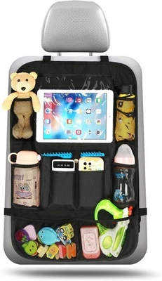 Autositz-Organizer, Rückenlehnenschutz Auto Kinder Stärke, Autositz Organizer - Bild 1 von 3