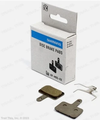 Pastilhas de freio a disco de resina Shimano M05 BR-M515 compatíveis com pinças BR-M515 C601 M515LA MTB - Imagem 1 de 4