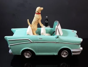 Coca Cola Town Square Zubehör Cabrio mit Hund & Tablett - Bild 1 von 16