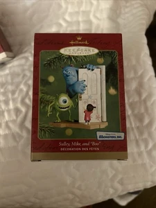 Hallmark Ornaments Sulley Mike and Boo - Picture 1 of 1