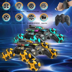 4WD RC Stunt Car Hand Gesture Sensing Off Road Remote Control Xmas Toys - Picture 1 of 17