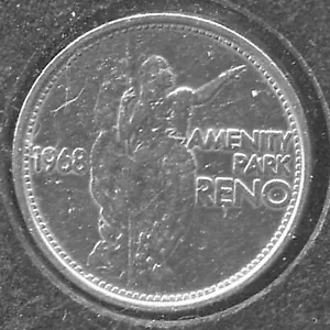 AMENITY PARK 1968 - MEDALLA ORIGINAL DE RENO (D465) - Imagen 1 de 3