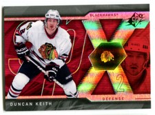 2007-08 SPx Duncan Keith Card #38 Chicago Black Hawks
