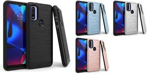 For Motorola Moto G Play 2023 XT2271 Slim Lining Hybrid Case Phone Cover - Picture 1 of 5