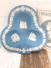 Wedgwood Small Plate Blue Jasper Clover Tray