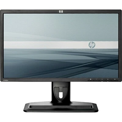 HP ZR22W 21.5" WIDESCREEN IPS PC COMPUTER MONITOR 16:9 DISPLAYPORT DVI FULL HD - Image 1 of 4