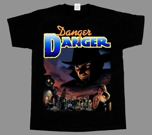 Danger Danger Naughty and Rock America BLACK SHORT LONG SLEEVE T-SHIRT 3 4 5 XL - Picture 1 of 3