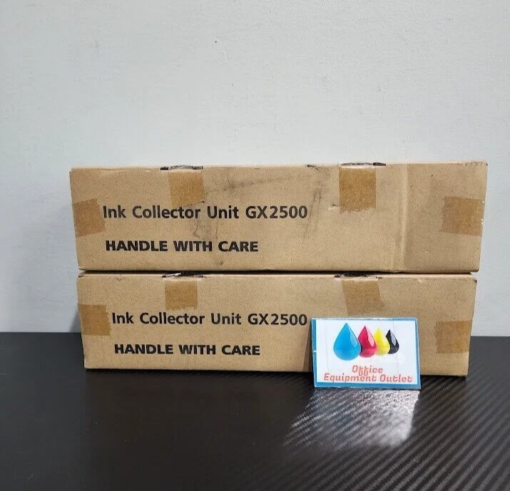 RICOH 405662 AFICIO CL-3000 GX2500 INK COLLECTOR UNIT Lot of 2 - Image 1 of 1
